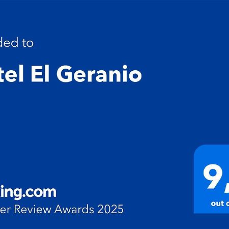 Hotel El Geranio Otavalo Exterior foto