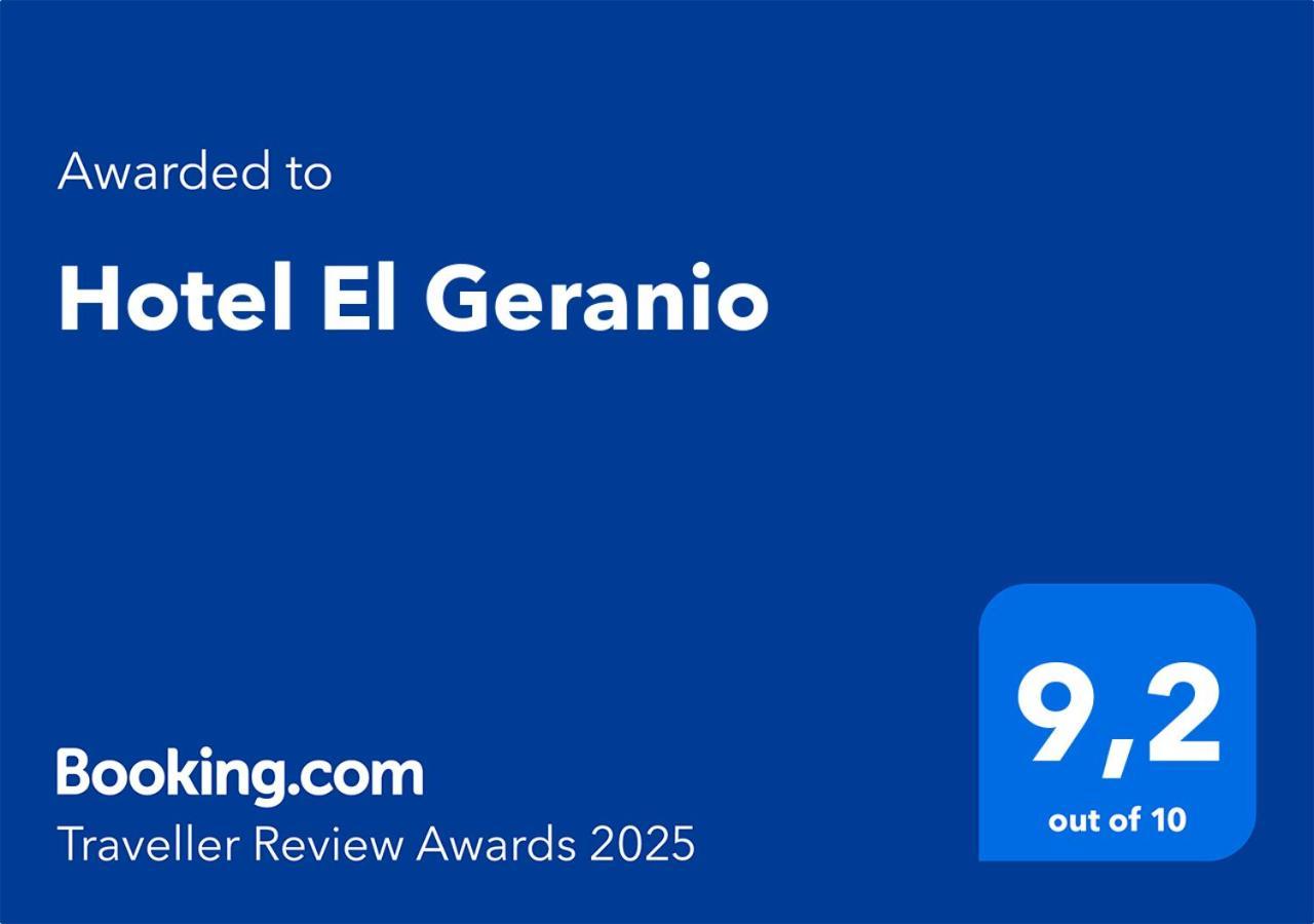 Hotel El Geranio Otavalo Exterior foto